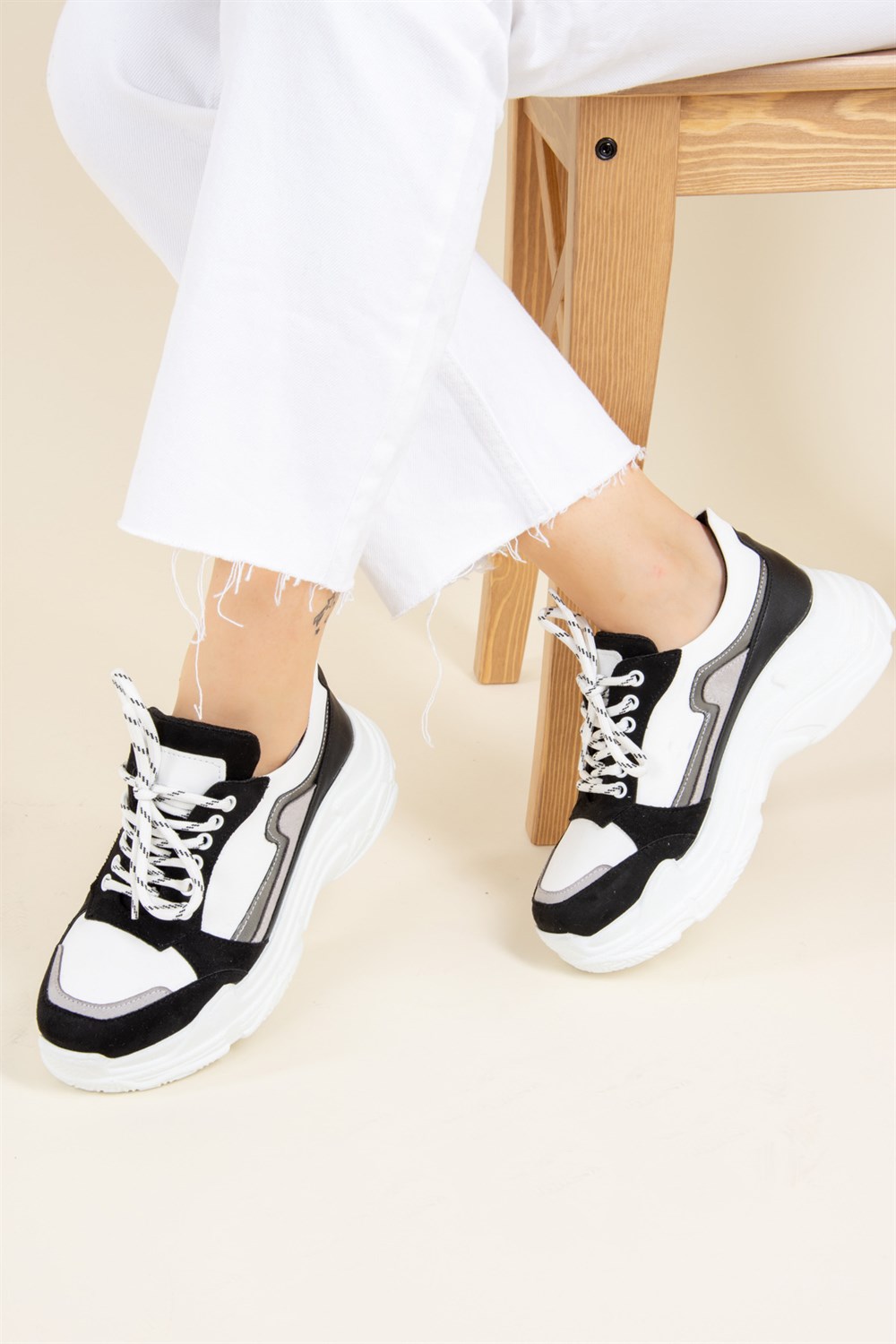 Siyah Kadın Sneakers F588702002