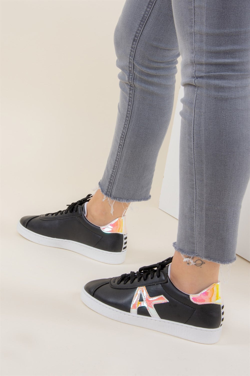 Siyah Kadın Sneakers F615646049