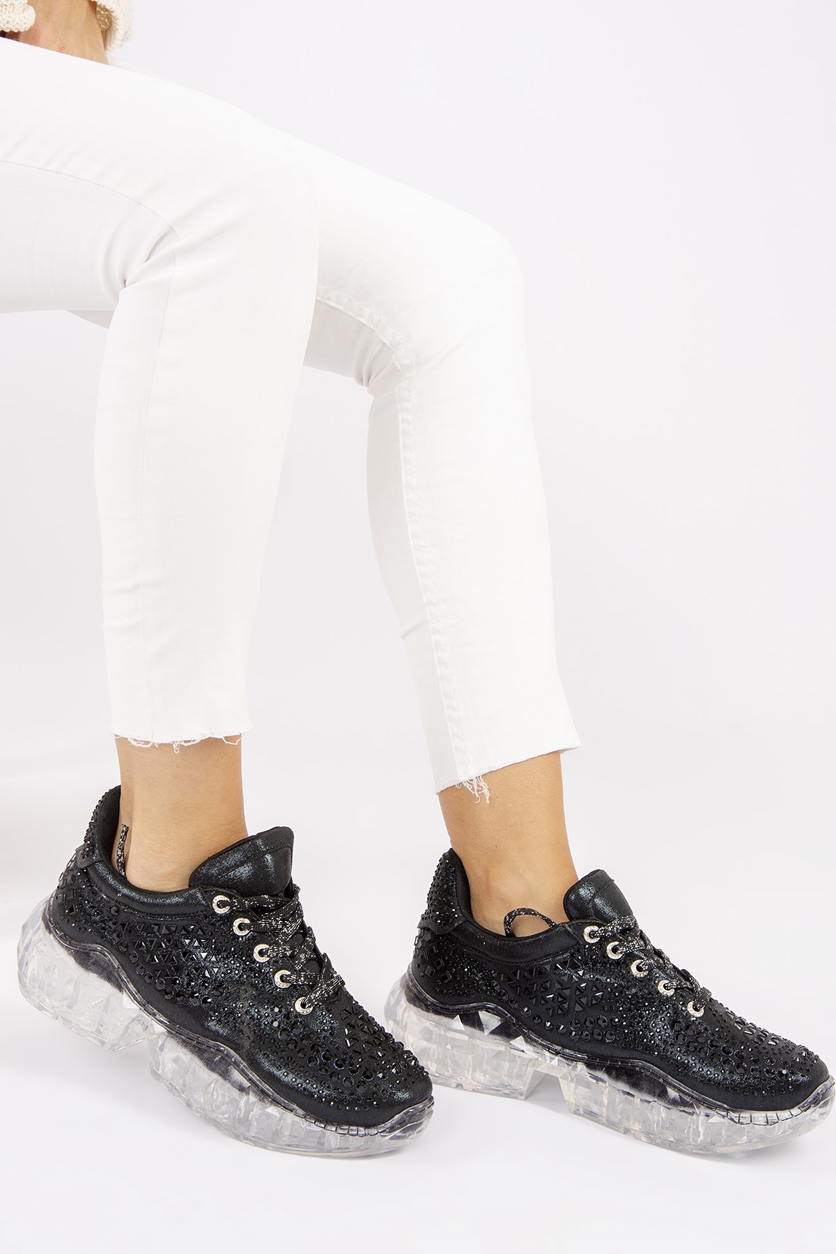 Siyah Kadın Sneakers G820202014