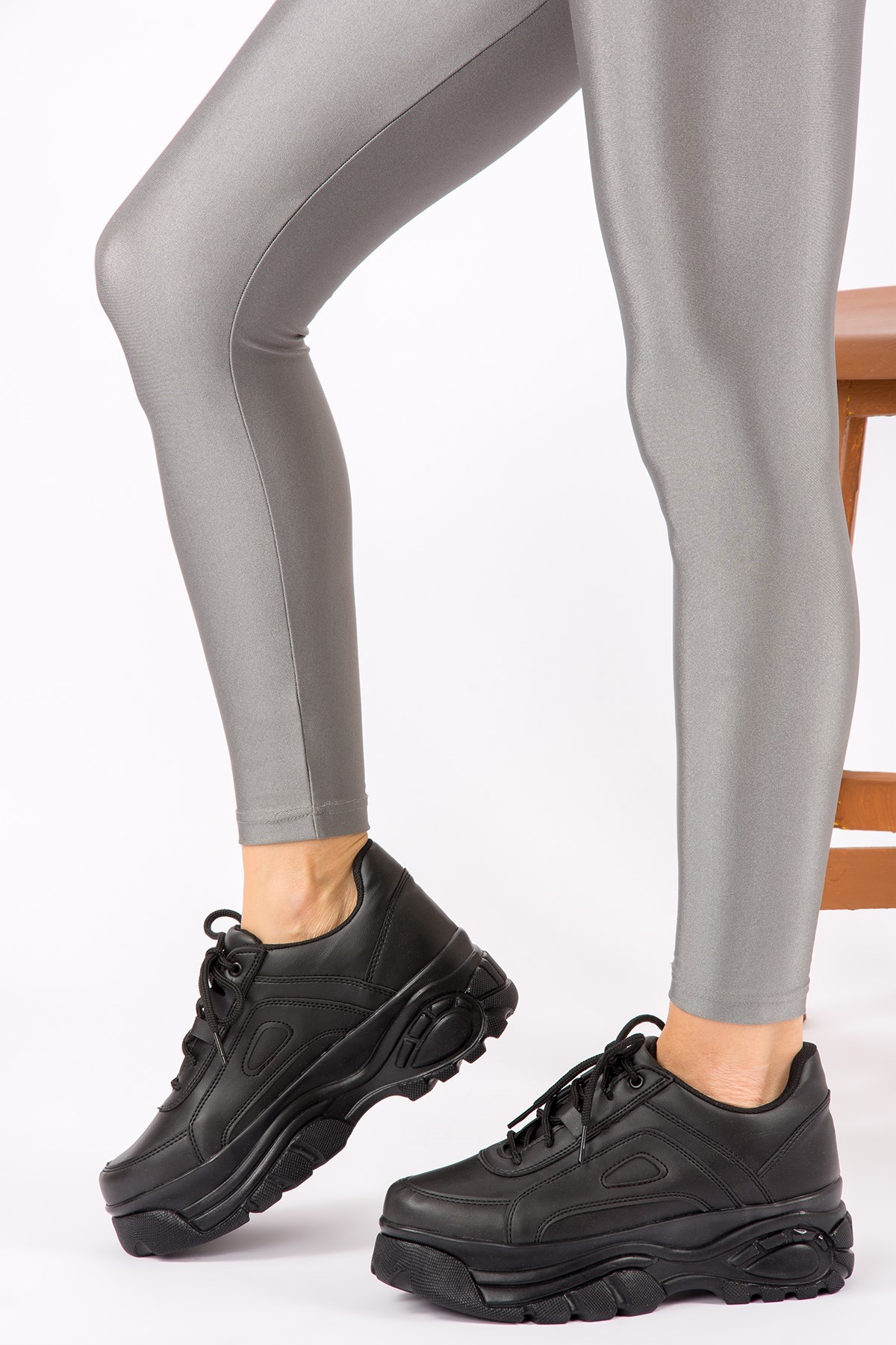 Siyah Kadın Sneakers H288018809