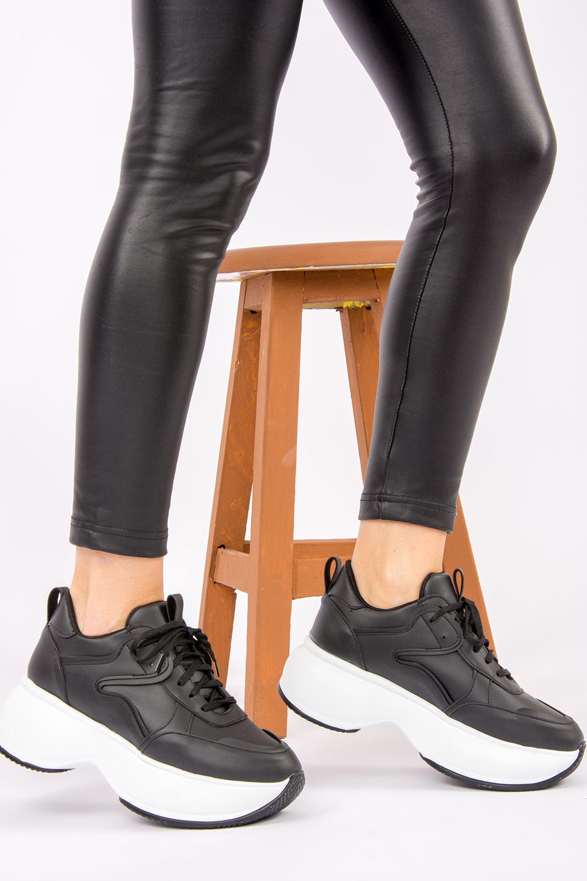 Siyah Kadın Sneakers H288259009