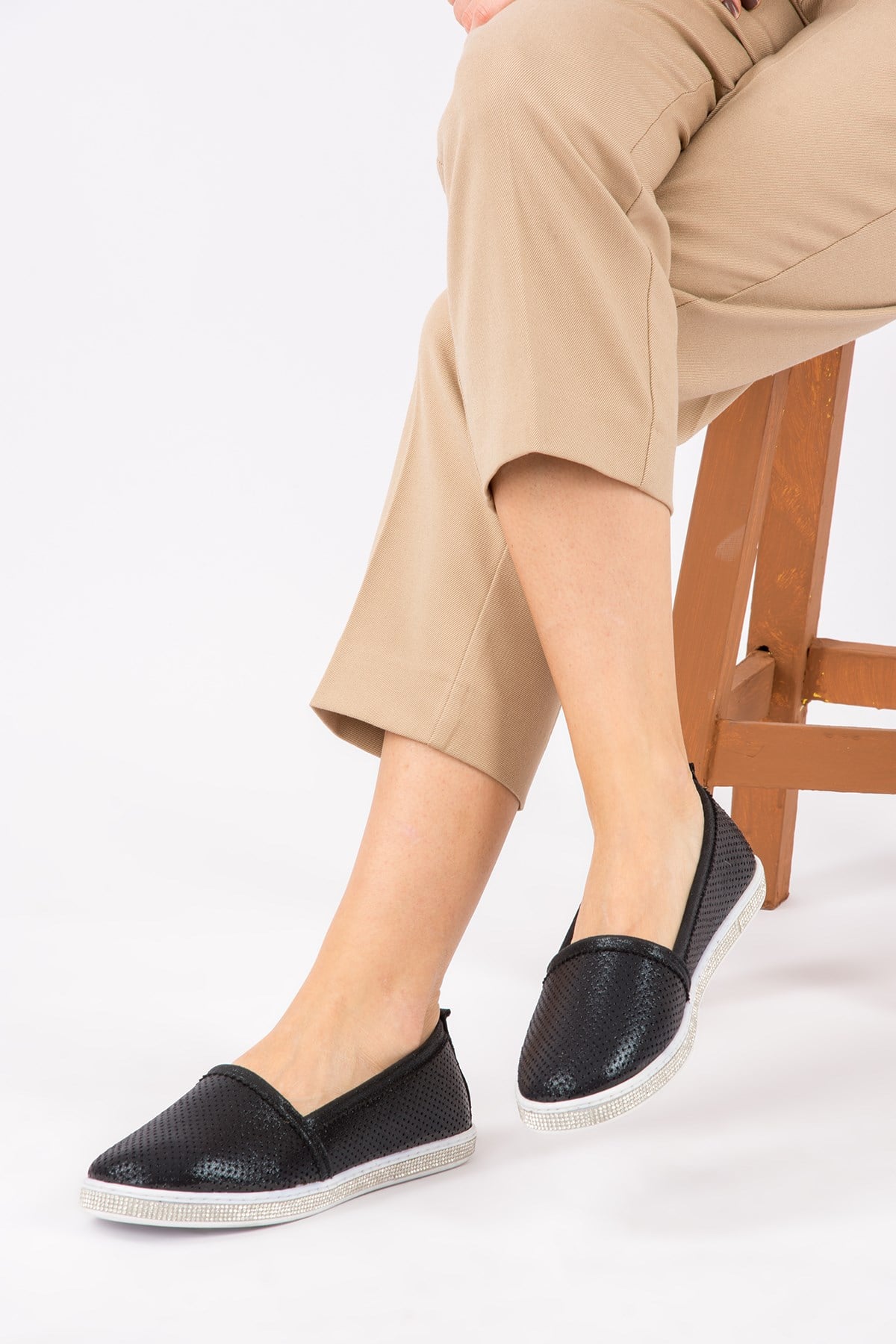 Siyah Kadın Sneakers H328801809