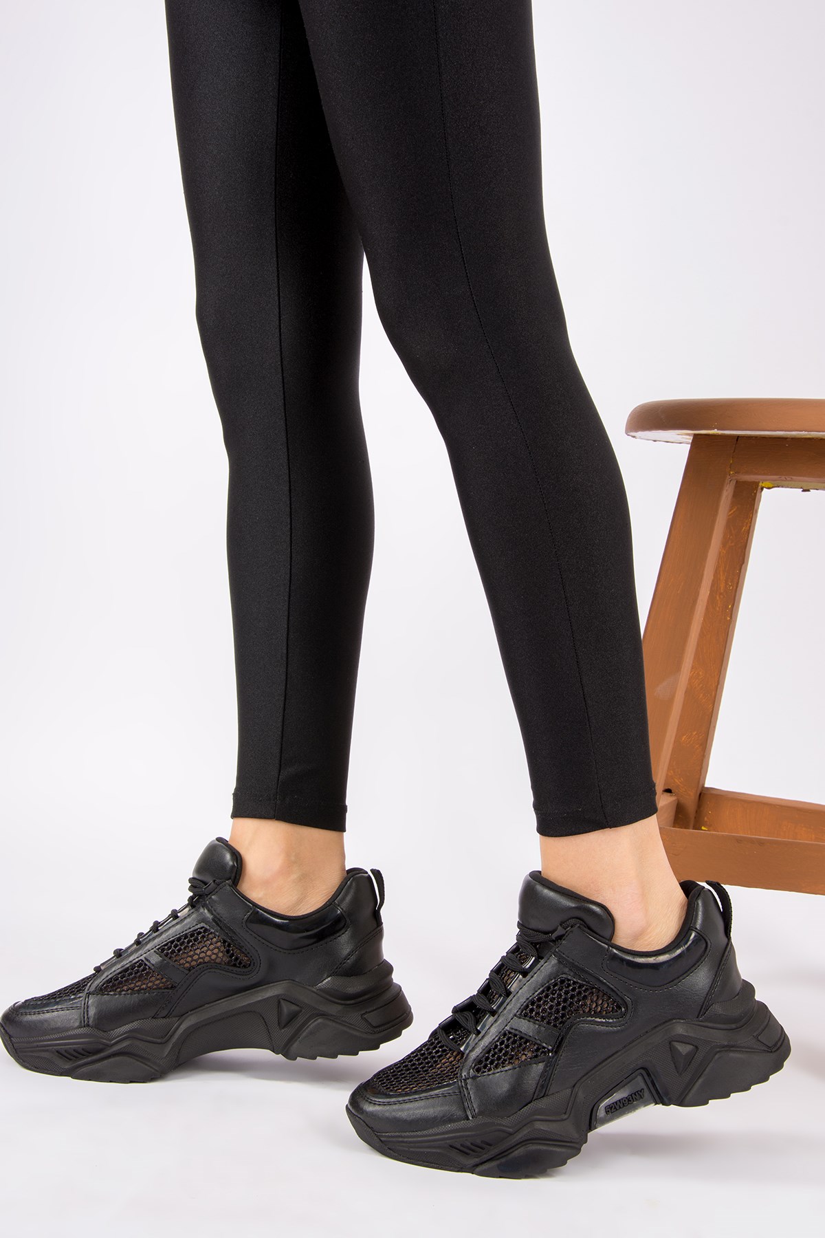 Siyah Kadın Sneakers H583210809