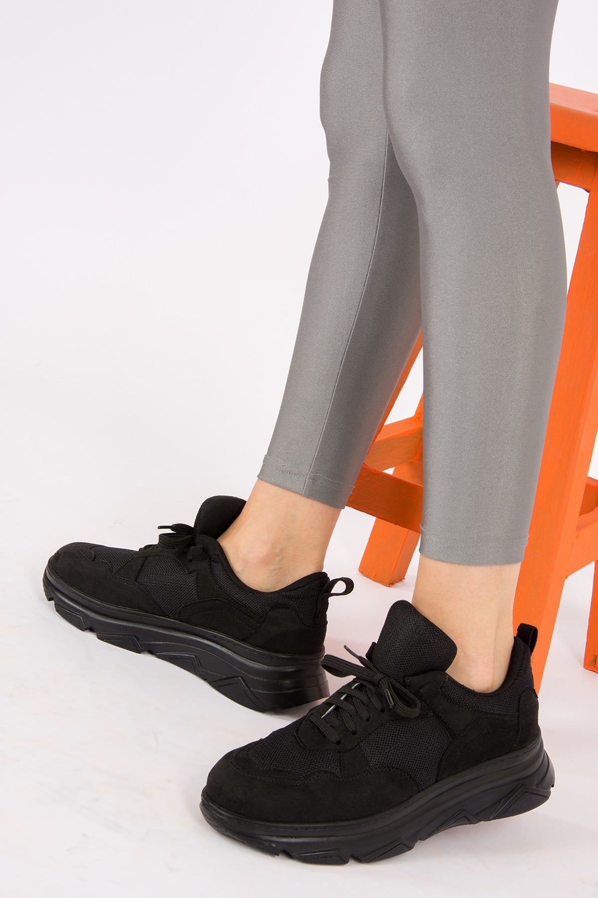 Siyah Kadın Sneakers H652789802