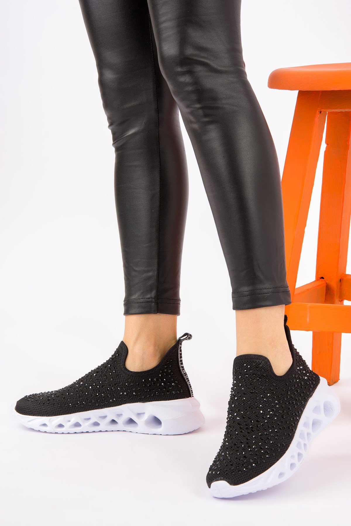 Siyah Kadın Sneakers H820041204