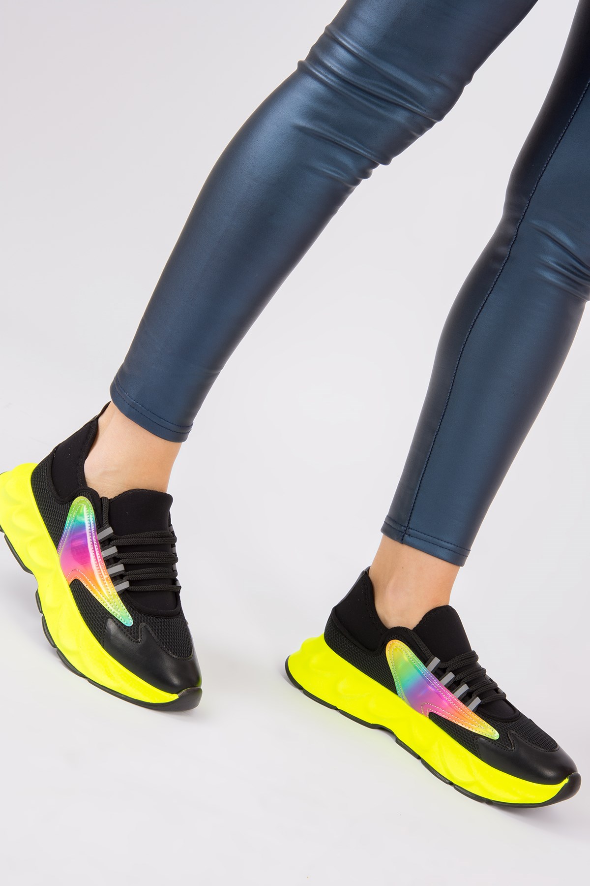Siyah Kadın Sneakers H820077004