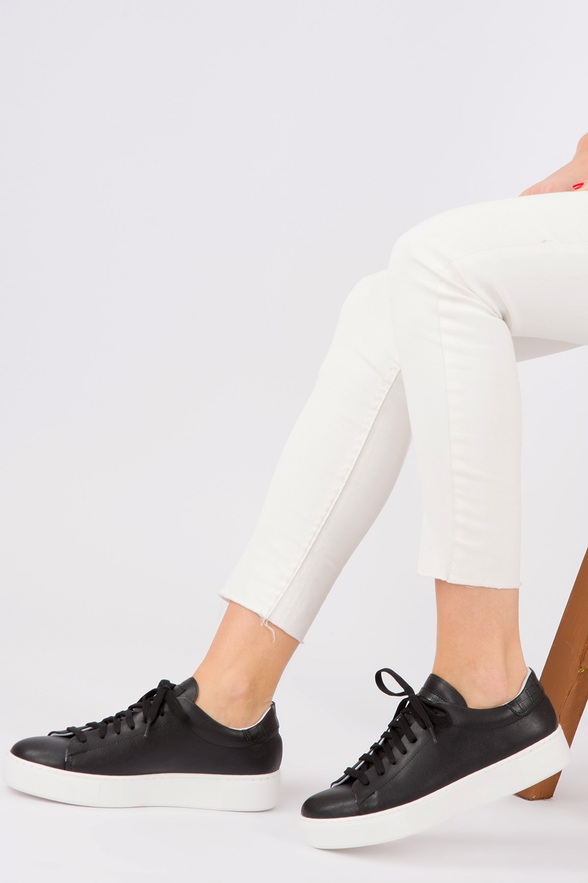 Siyah Kadın Sneakers H820870109