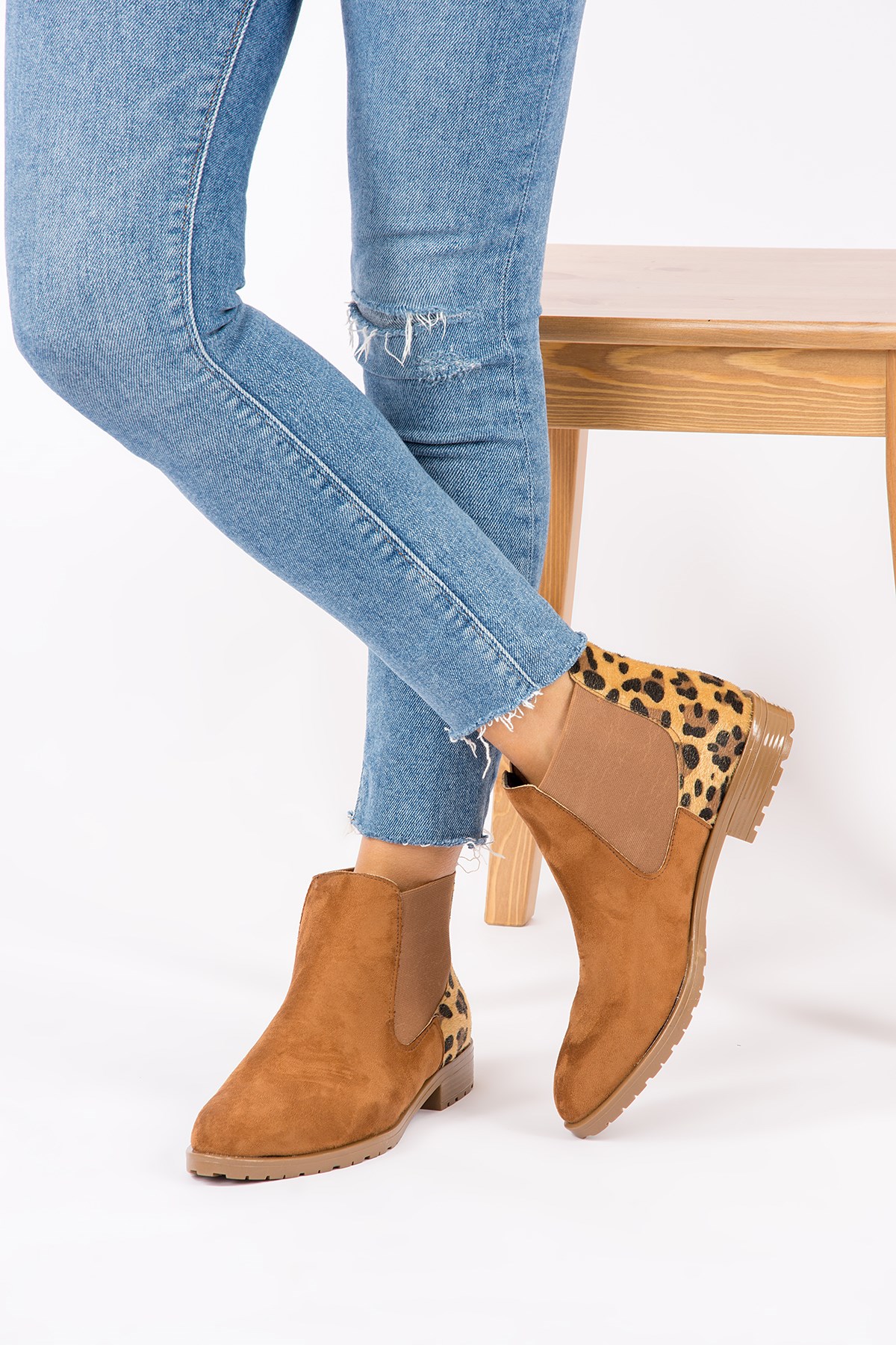 Taba/Leopar Kadın Bot G288050102