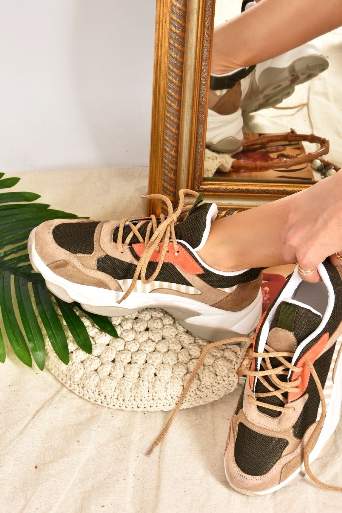 Ten Kumaş Kadın Spor Ayakkabı K702019804
