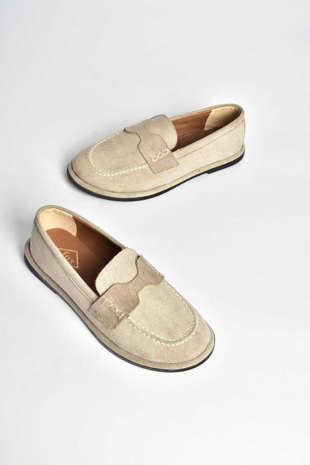 V846872102 Vizon Süet Günlük Kadın Ayakkabı