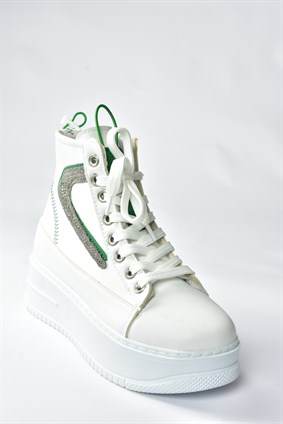 Beyaz  Sneaker Kadın Spor Bot N973010109