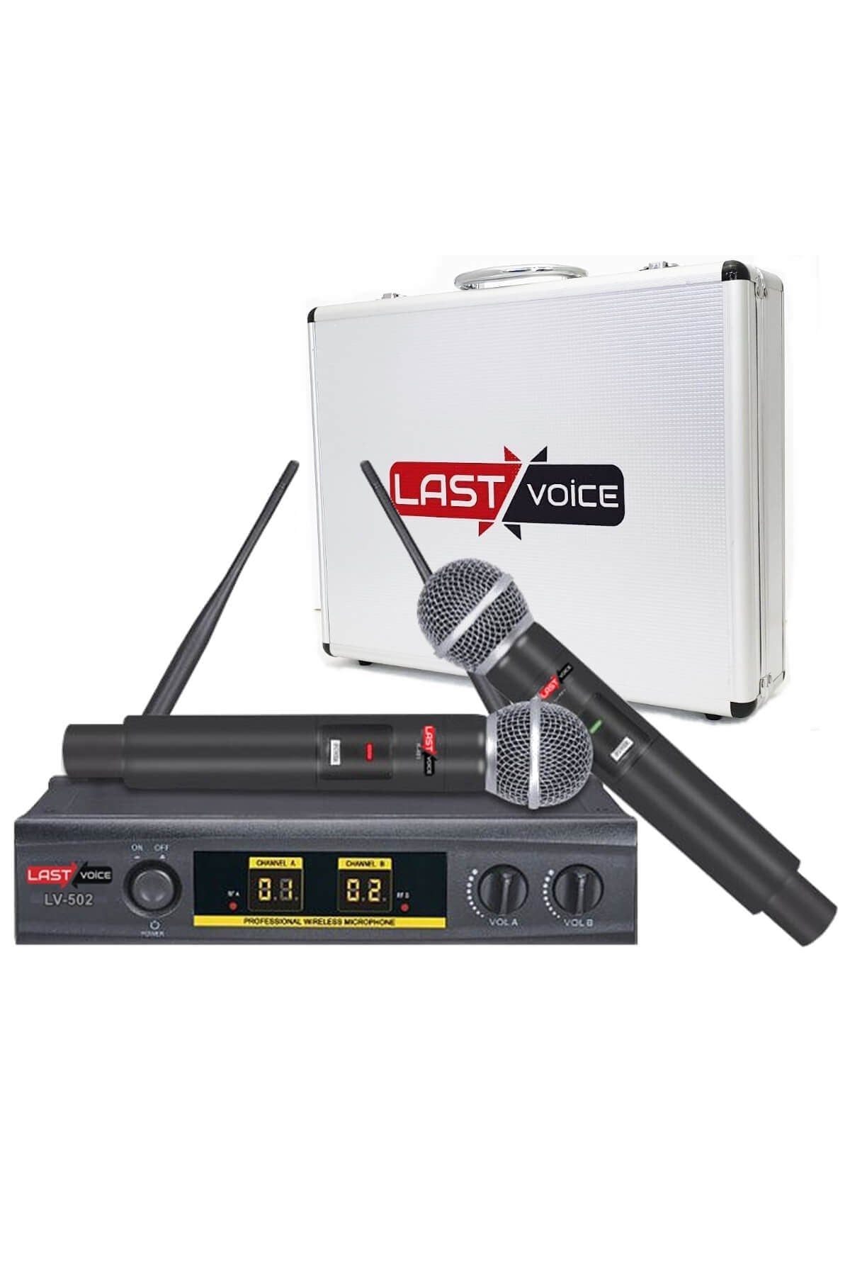 Lastvoice Lv-502 CASE Telsiz Kablosuz Mikrofon Seti