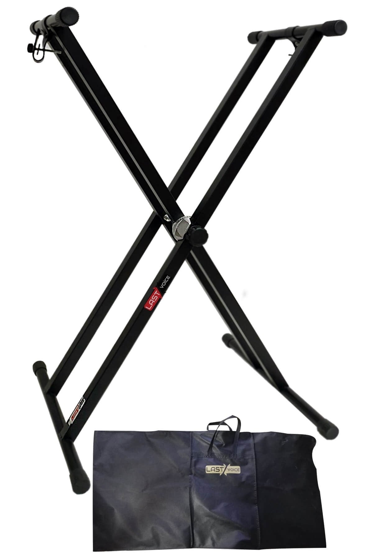 Lastvoice Ks-02CS Çift Destekli Org Klavye Standı Sehpası ( Taşıma Kılıflı )