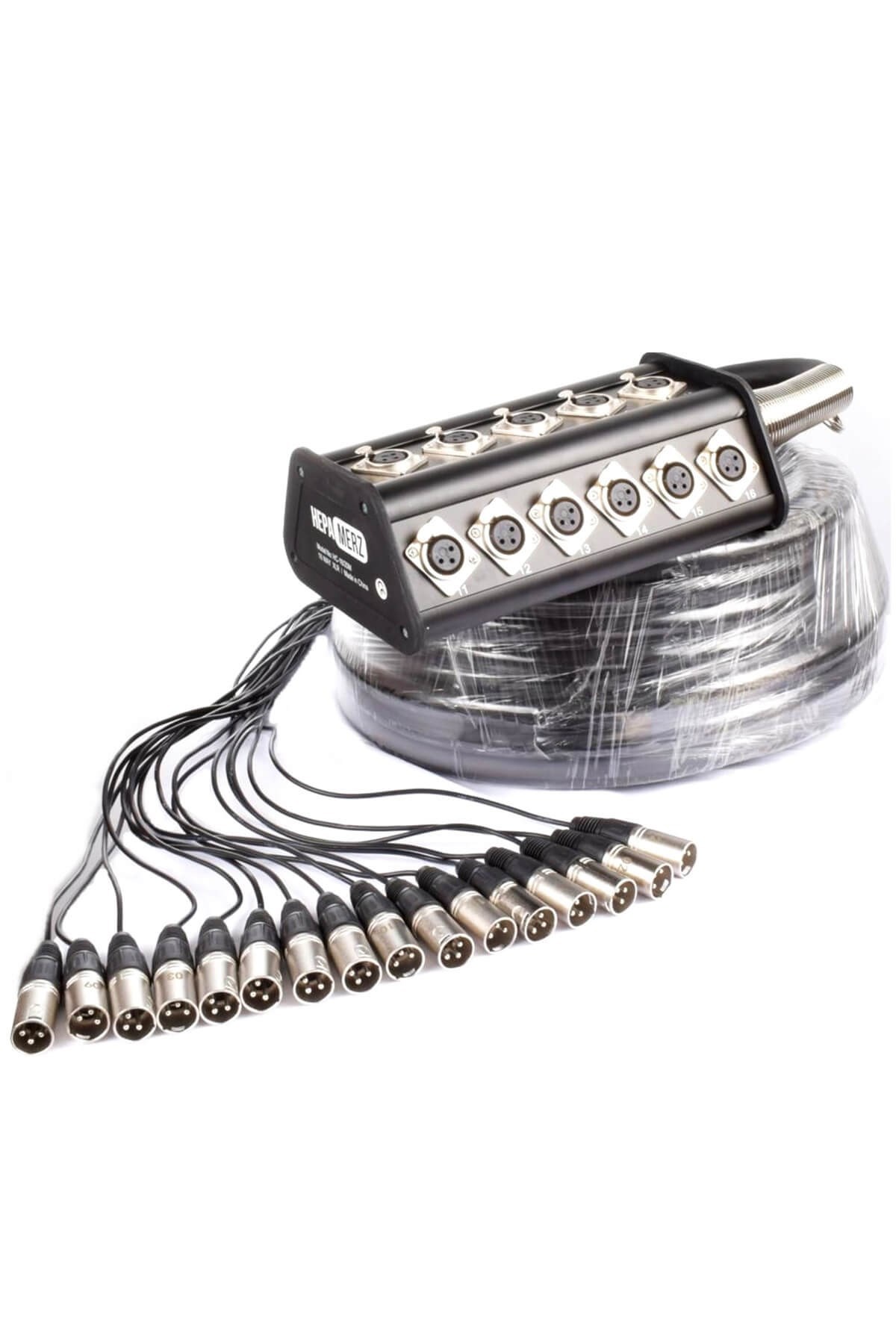 Hepa Merz Stage-16C-20M 16 Kanal 20 Metre Multicore Kablolu Hazır Stage Box