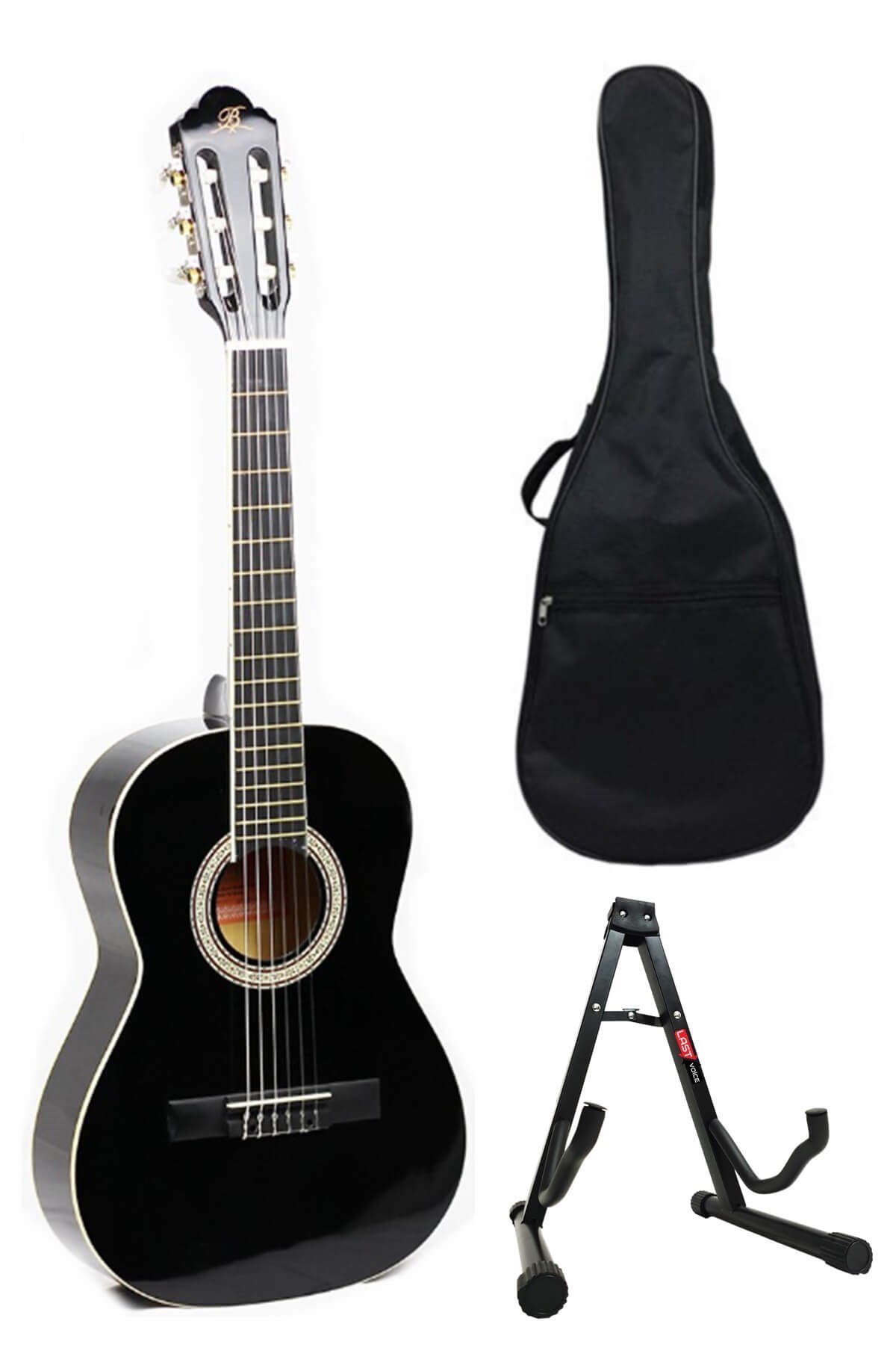 Barcelona Lc 3600 Bk Paket 3/4 Klasik Gitar 8-14 Yaş (Stand Kılıf Pena Hediye)