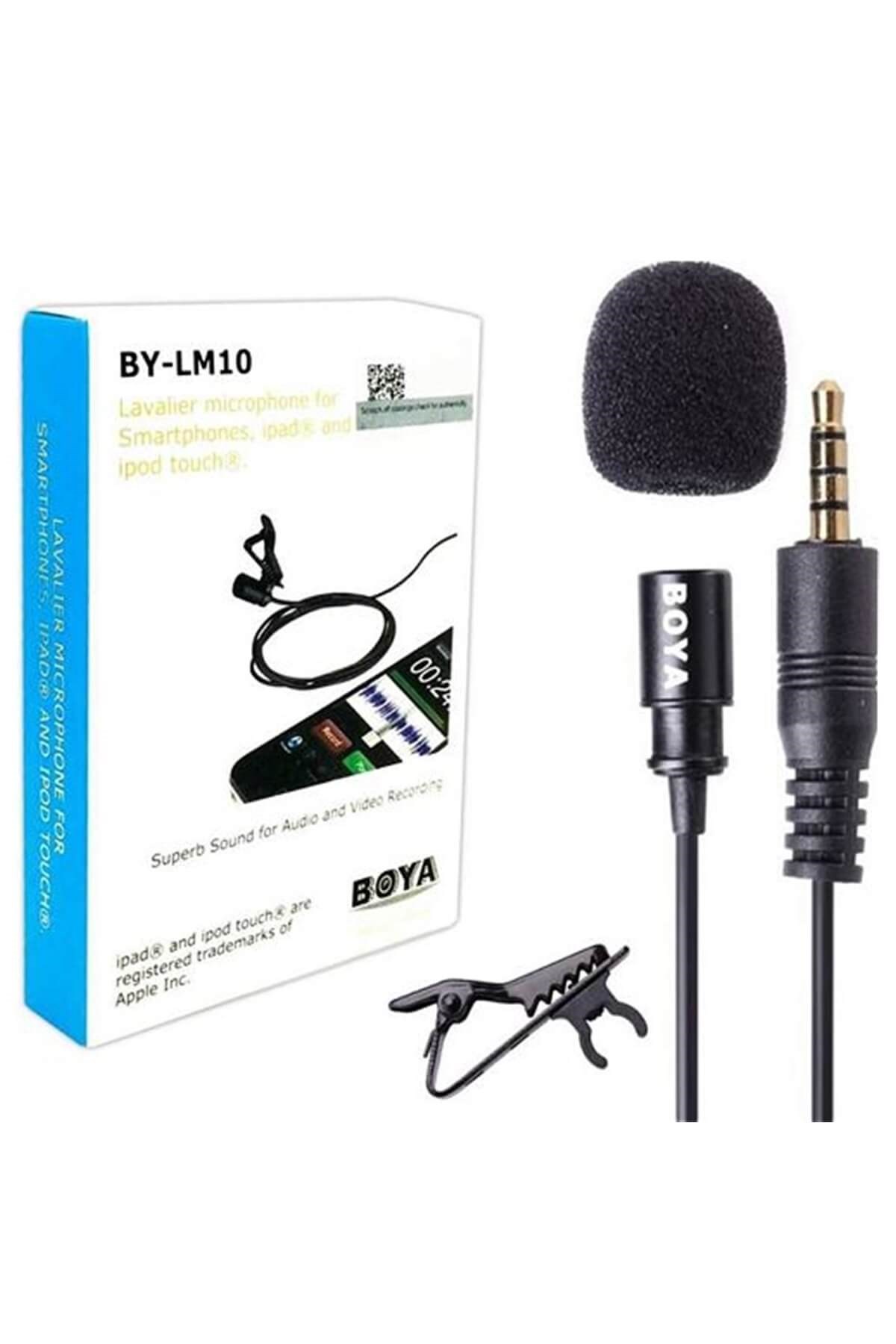 Boya By-LM10 Telefon Yaka Mikrofonu
