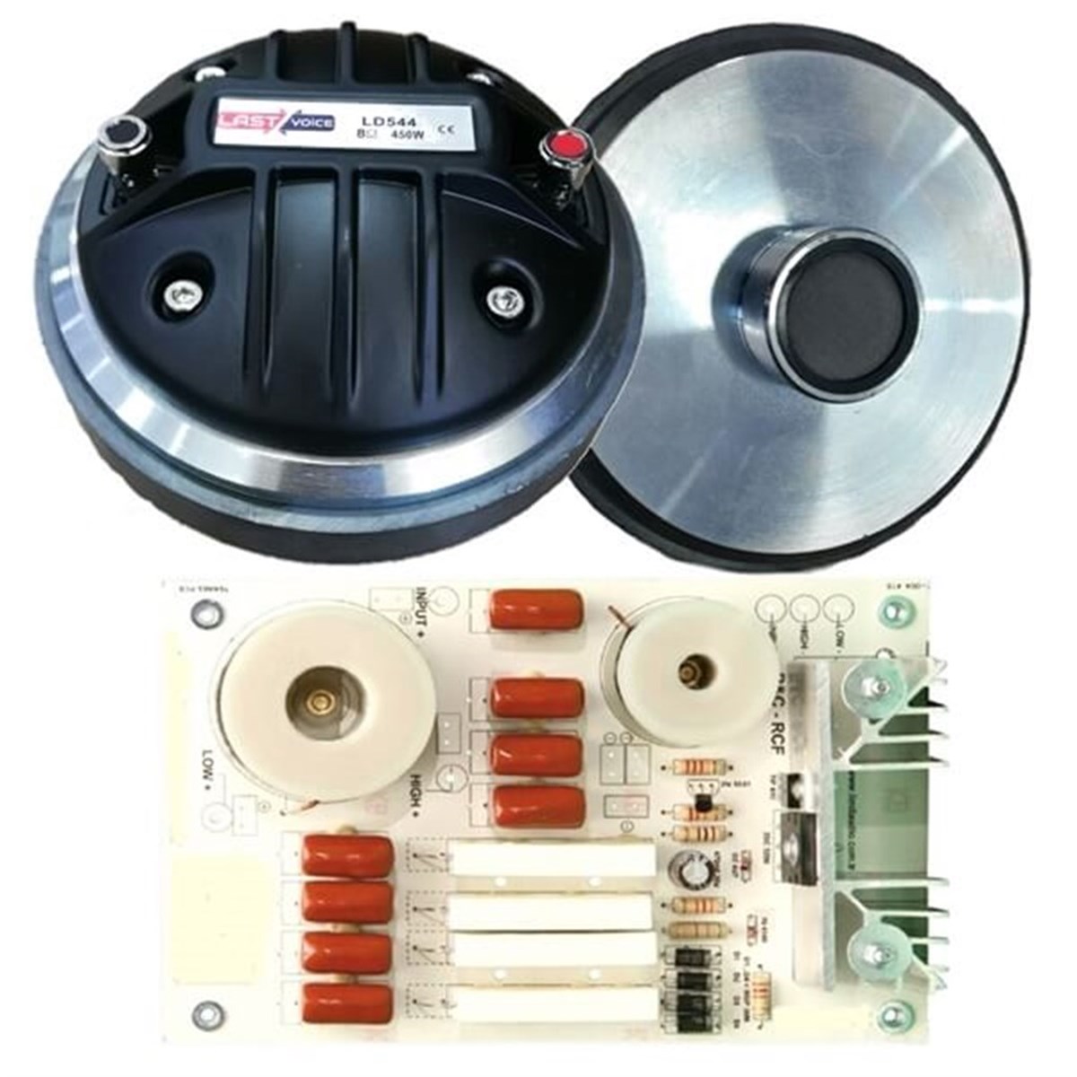 Lastvoice Ld-544 Tweeter Driver + Crossover Filtre Set