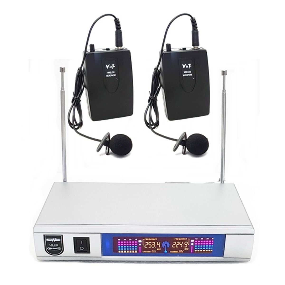 Lastvoice Lm-222YY Telsiz Kablosuz Yaka Mikrofonu
