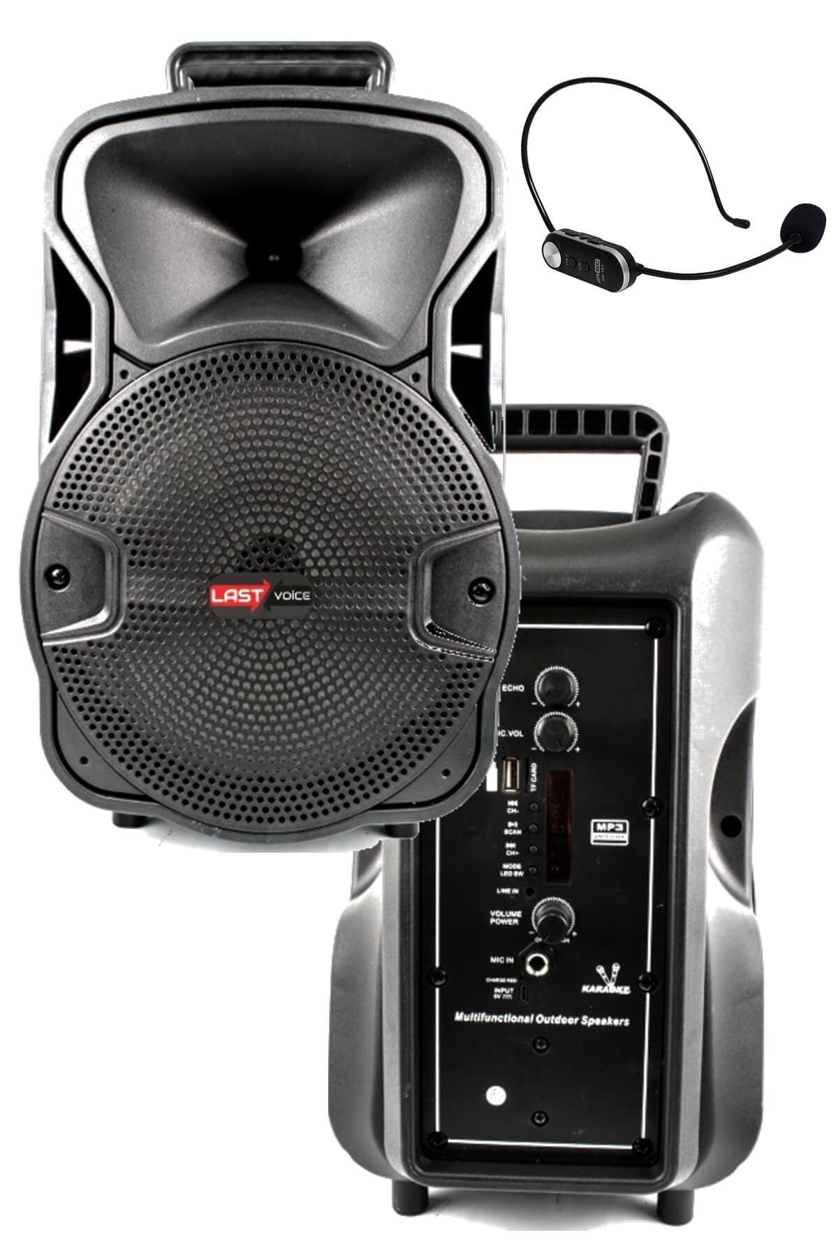 Lastvoice LS-08HD Mini Taşınabilir Hoparlör Ses Sistemi 100W