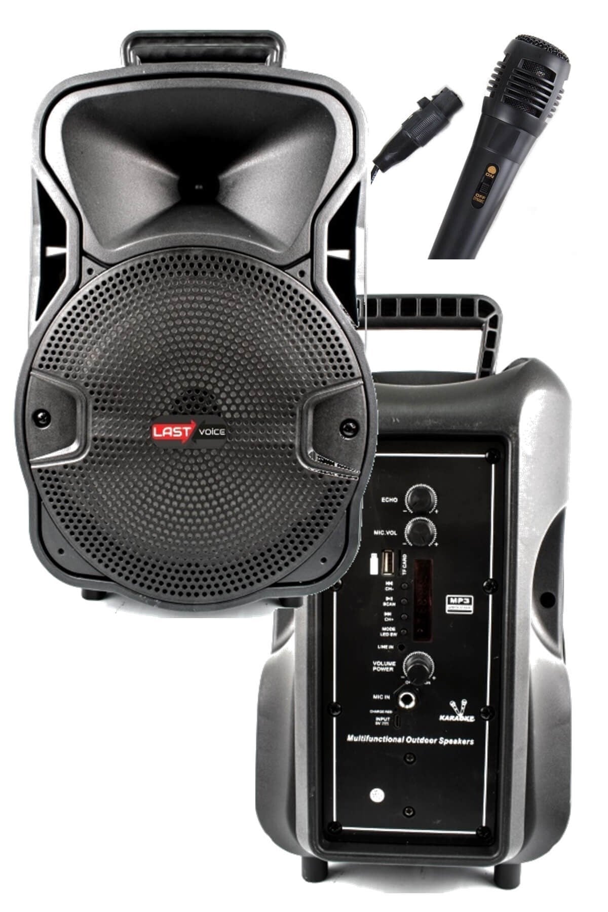Lastvoice LS-08PA Mini Taşınabilir Şarjlı Ses Sistemi Hoparlör