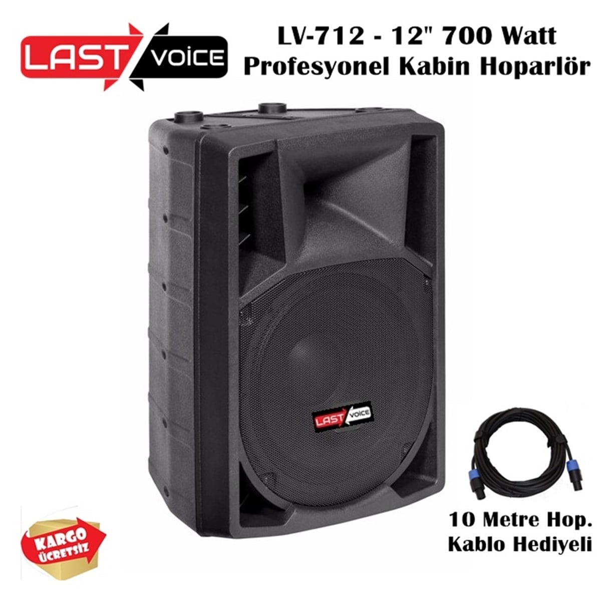 Lastvoice Lv-712 Kabin Hoparlör 12 700 Watt