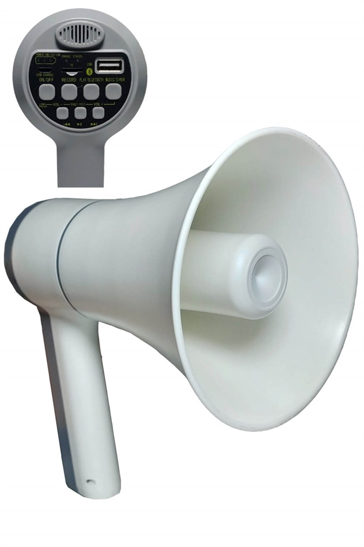 Lastvoice MG30 Şarjlı Megafon 30 Watt (Usb Siren Bluetooth Kayıt)