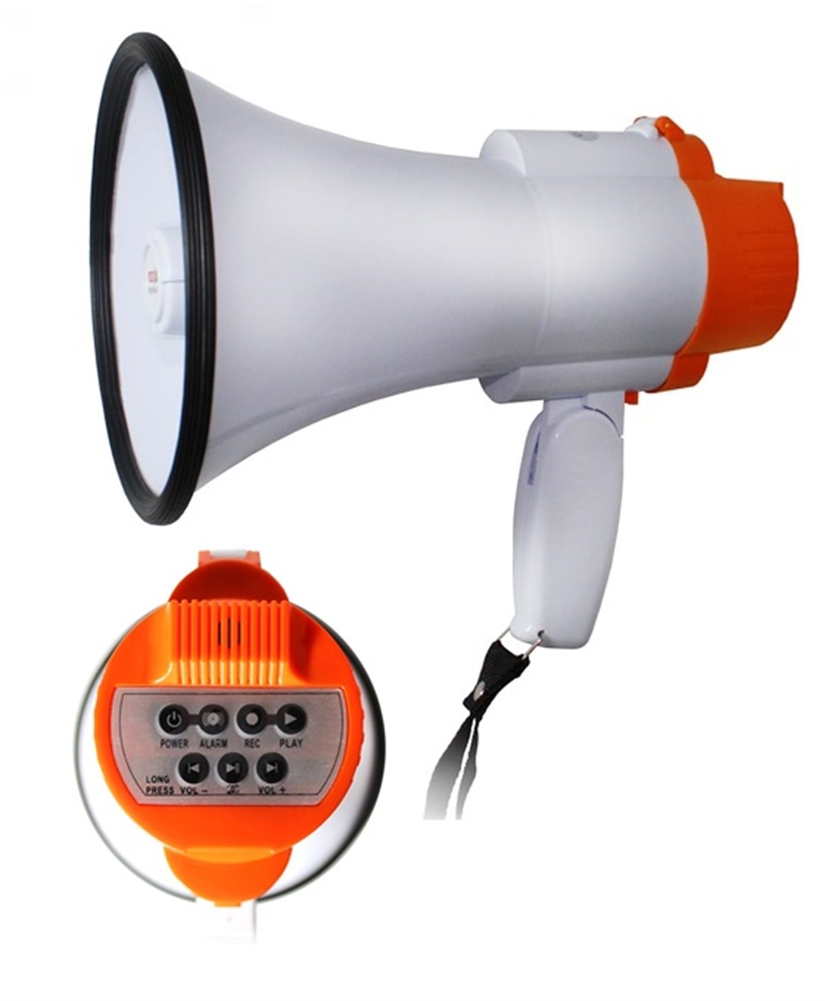 Lastvoice Mgf-50USB Şarjlı Megafon 50 Watt Usb Mp3 Kayıt
