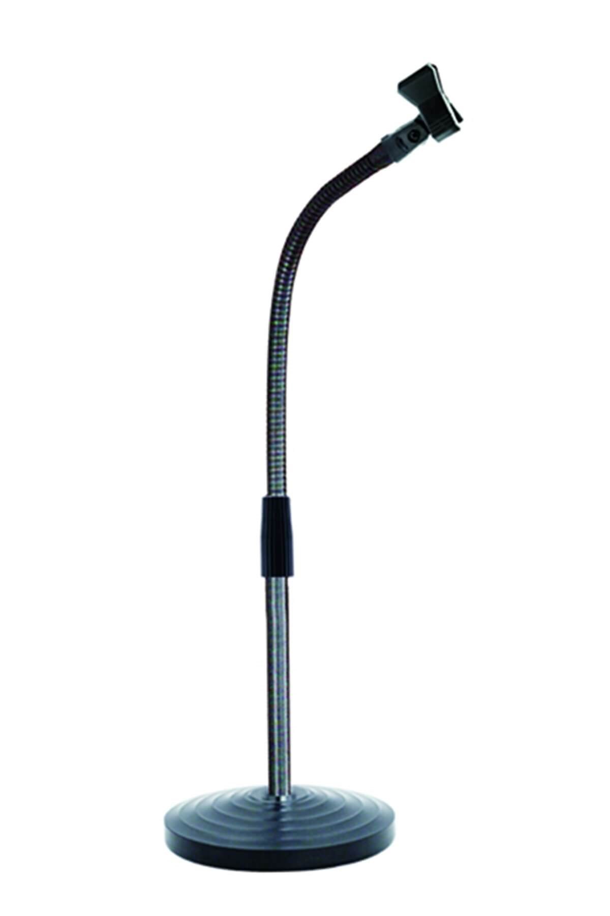 Lastvoice Ms24 Spiralli Masa Tipi Kürsü Mikrofon Standı - Mikrofon Sehpası (45 cm)