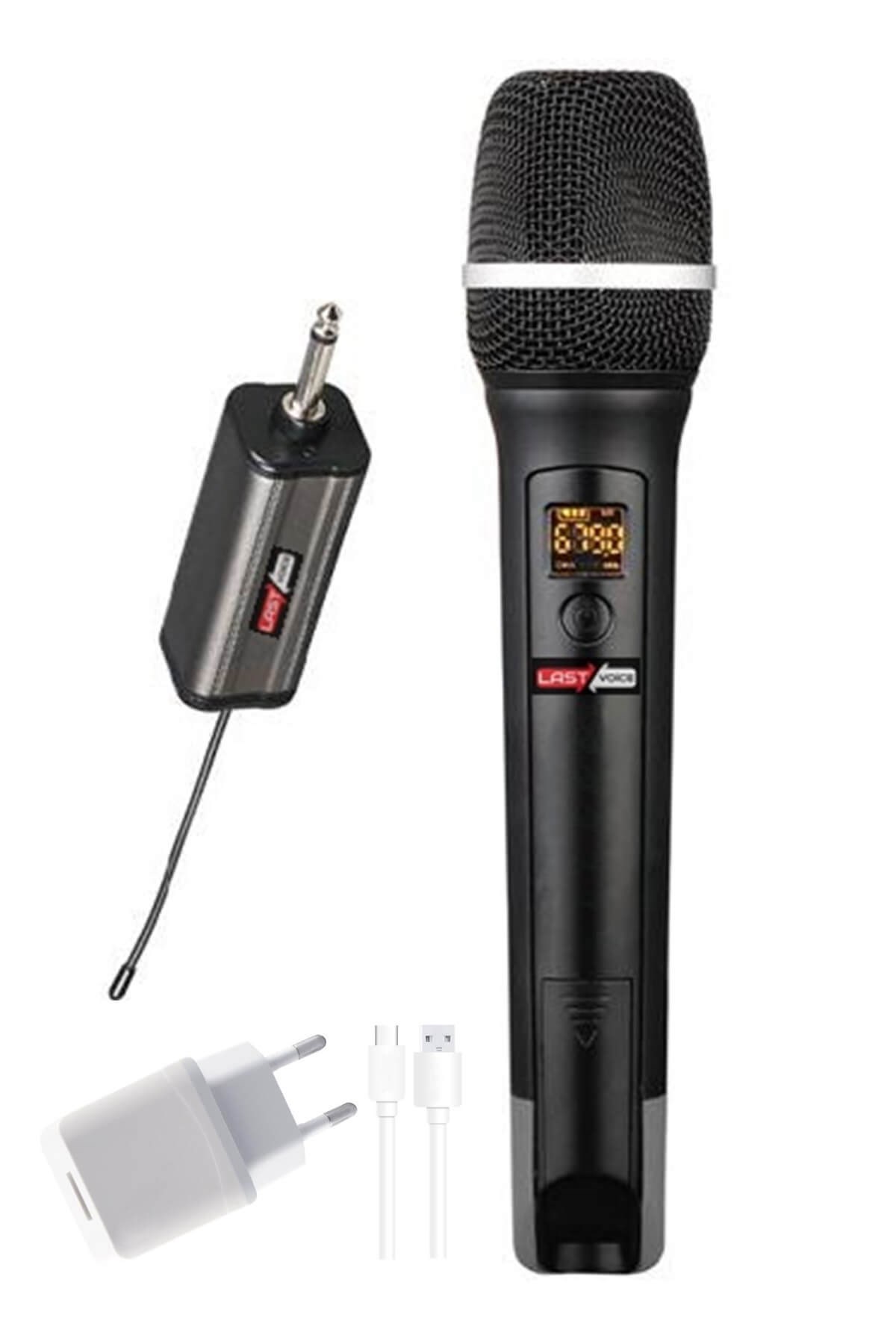 Lastvoice Tx-101E Şarjlı Telsiz Kablosuz EL Mikrofonu