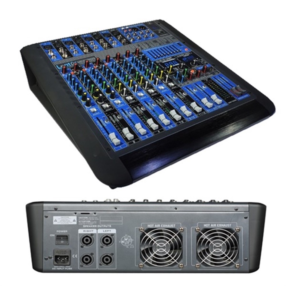 Lentus 12P-500FX Power Mikser Anfi 2x500 Watt 12 Kanal