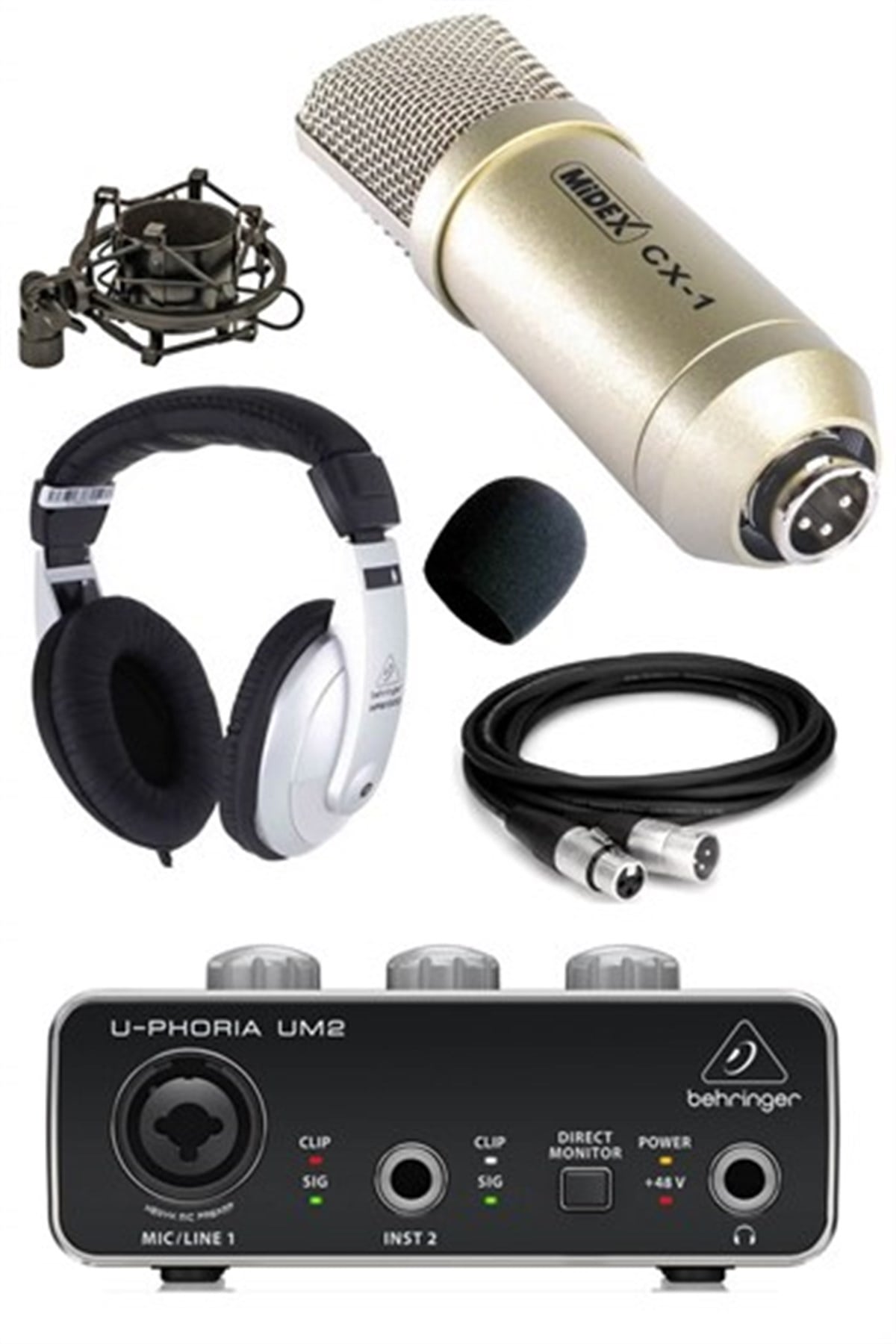 Stüdyo Ekipmanları Youtuber Kayıt Seti Style Paket-3