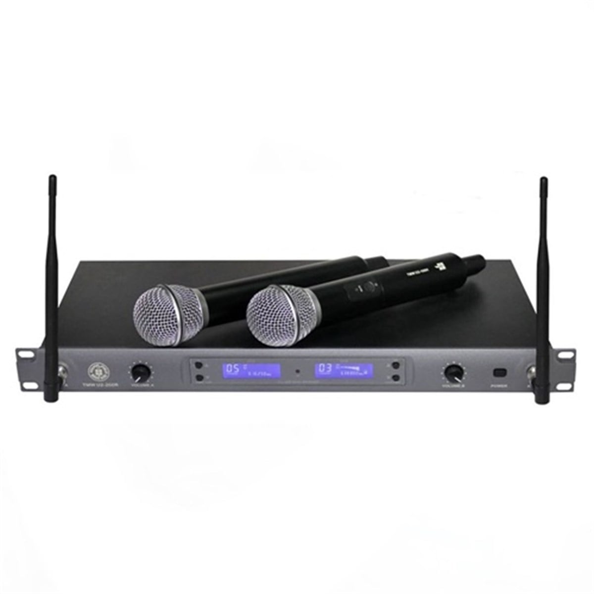 Topp Pro Tmw U2-100R Çiftli Telsiz EL Mikrofonu