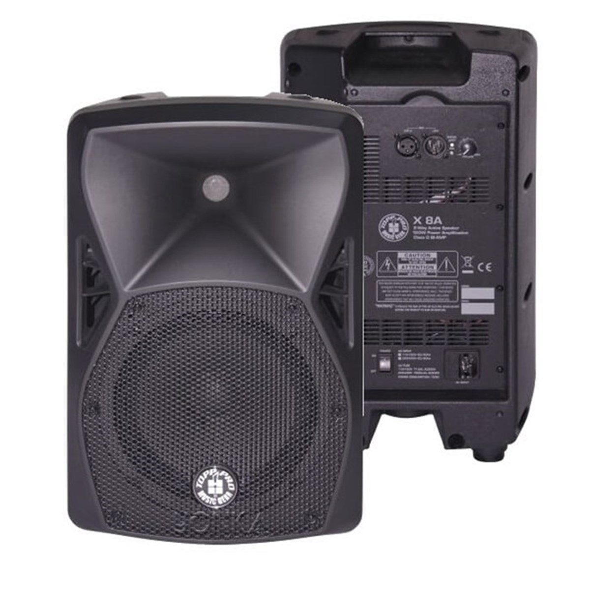 Topp Pro X8A 8 240 Watt 2 Yollu Aktif Kabin Hoparlör