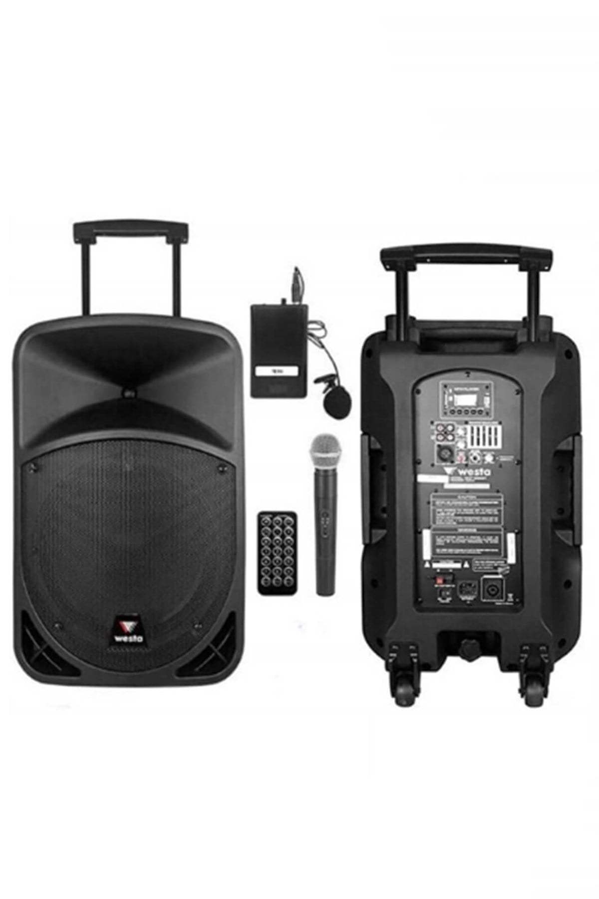 Westa Wap-22502ET Taşınabilir Hoparlör Ses Sistemi 400 Watt