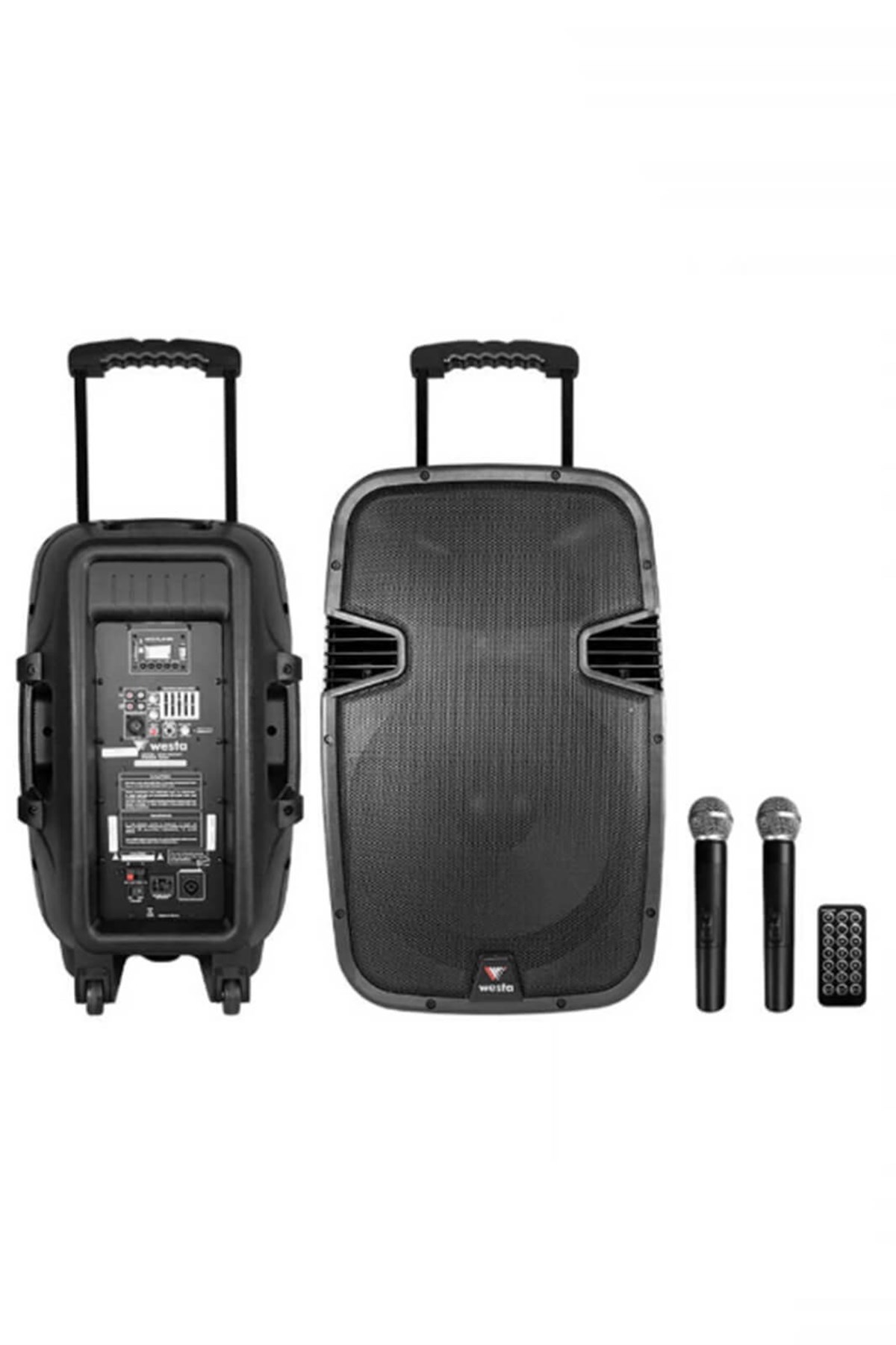 Westa Wap-25502T Taşınabilir Hoparlör Ses Sistemi 600 Watt