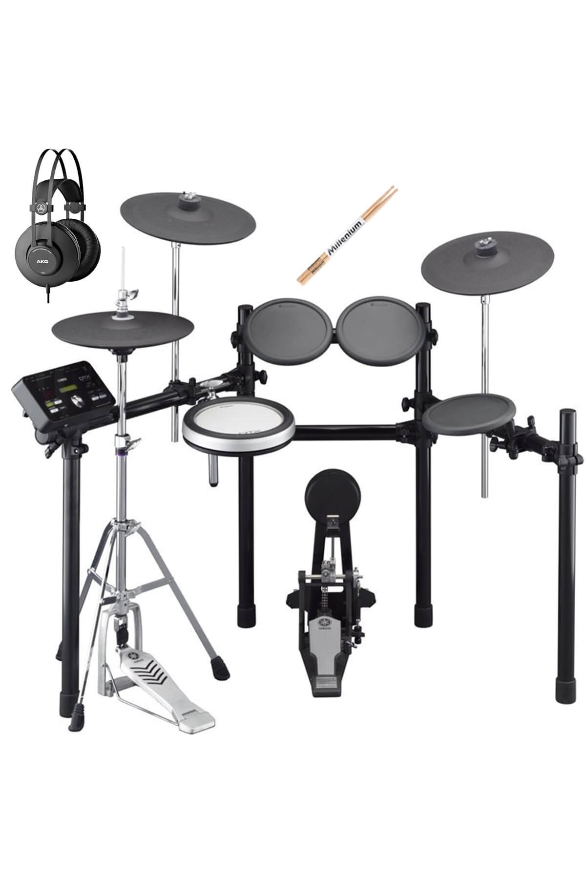Yamaha DTX532K Dijital Elektronik Davul Bateri (Akg Kulaklık ve Baget Hediyeli)
