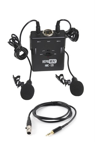 Hepa Merz Hmc-120C Volüm Ayarlı Dslr Video Kamera Yaka Mikrofonu