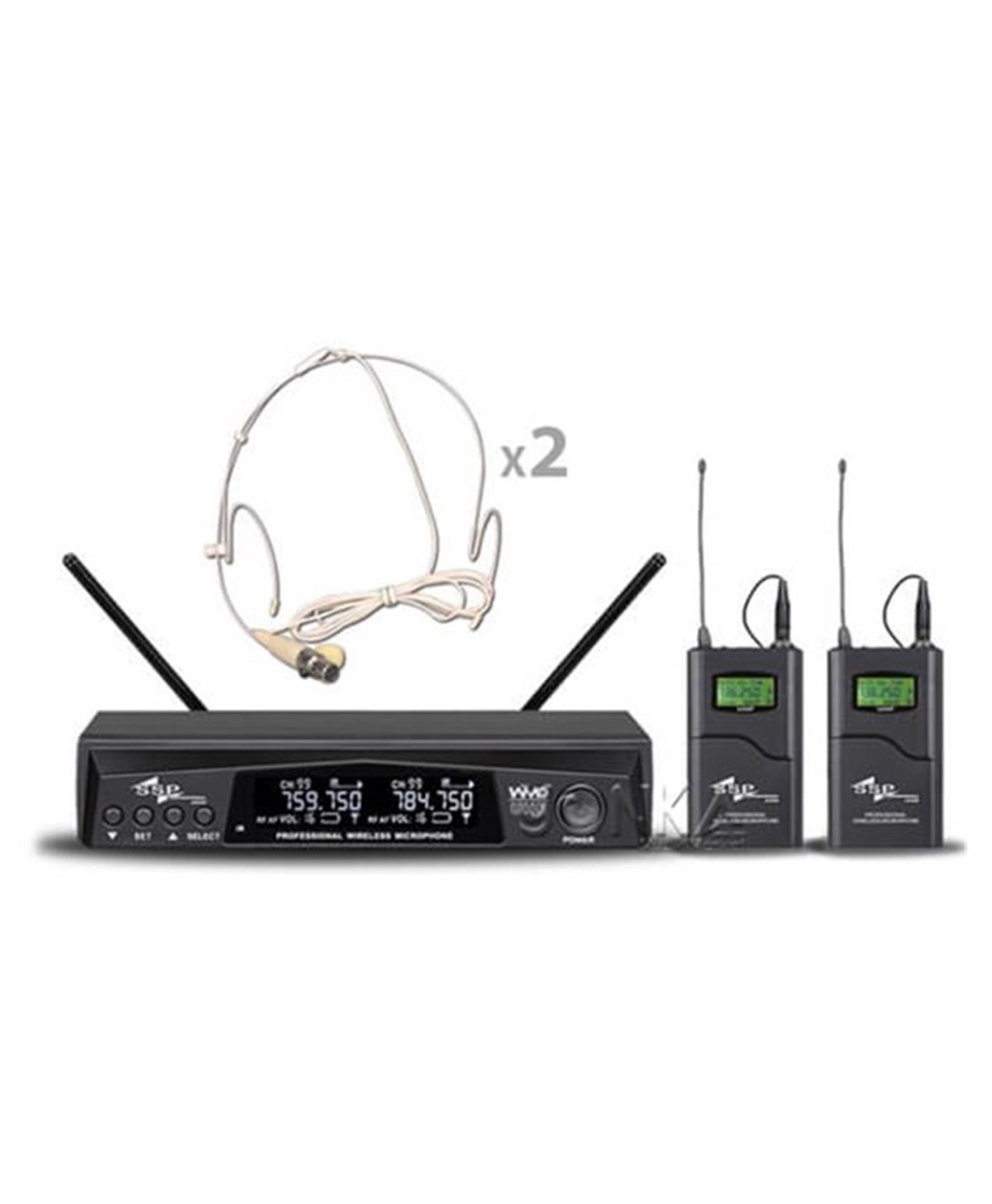Ssp Audio WM602/HH Çift Kafa Uhf Telsiz Mikrofon