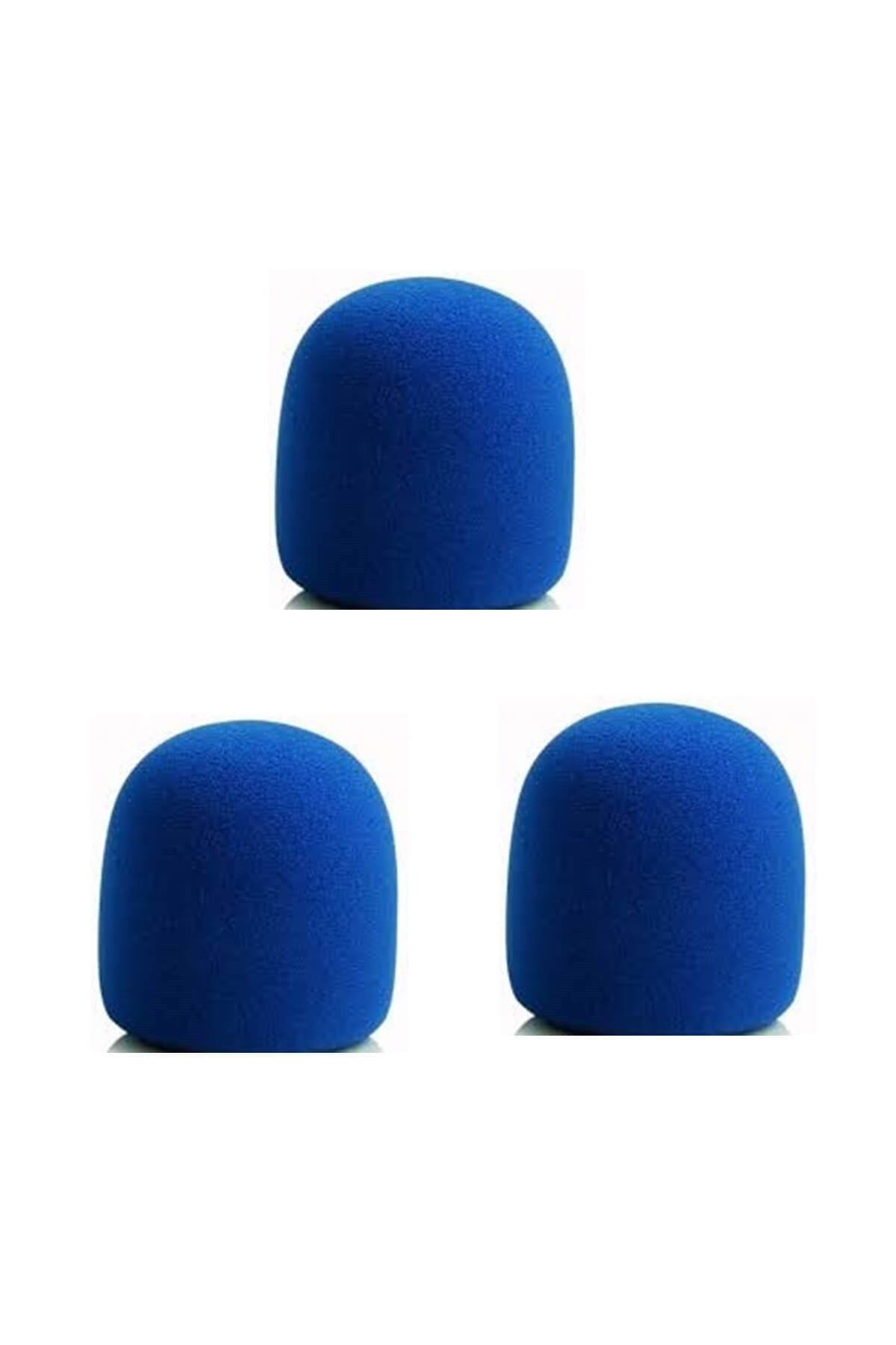 Lastvoice Mavi Mikrofon Süngeri 3'lü Paket
