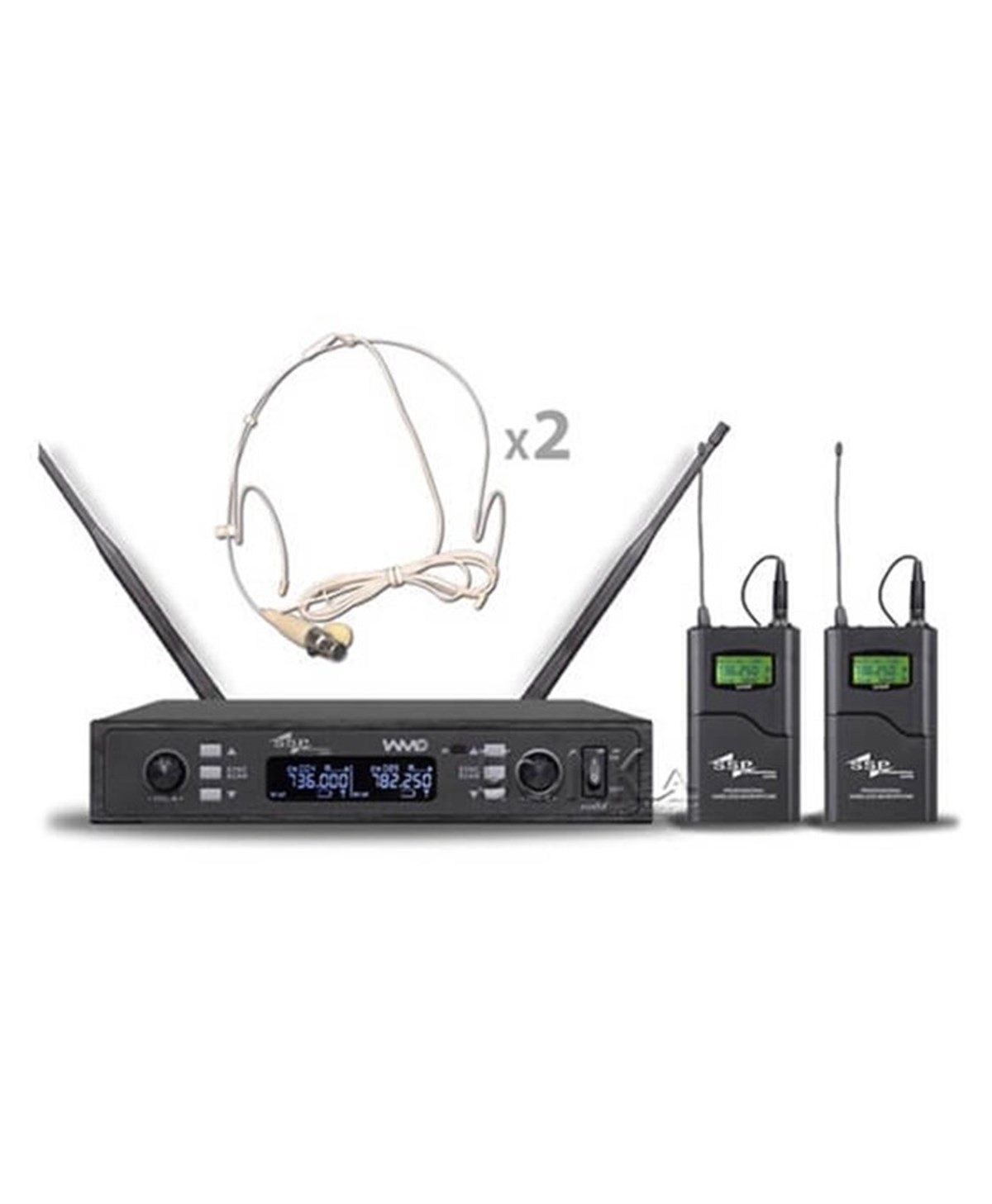 Ssp Audio WM802/HH Çift Kafa Uhf Telsiz Mikrofon