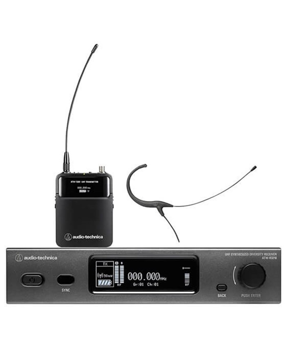 Audio Technica ATW-3211/892TH Kablosuz Condenser Headset Mikrofon