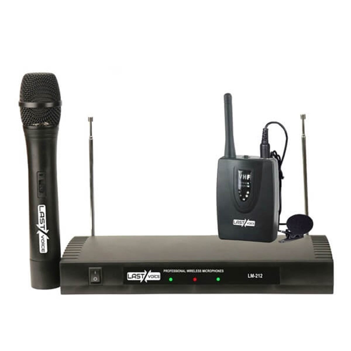 Lastvoice Lm-202EY EL ve Yaka Tipi Telsiz Kablosuz Mikrofon