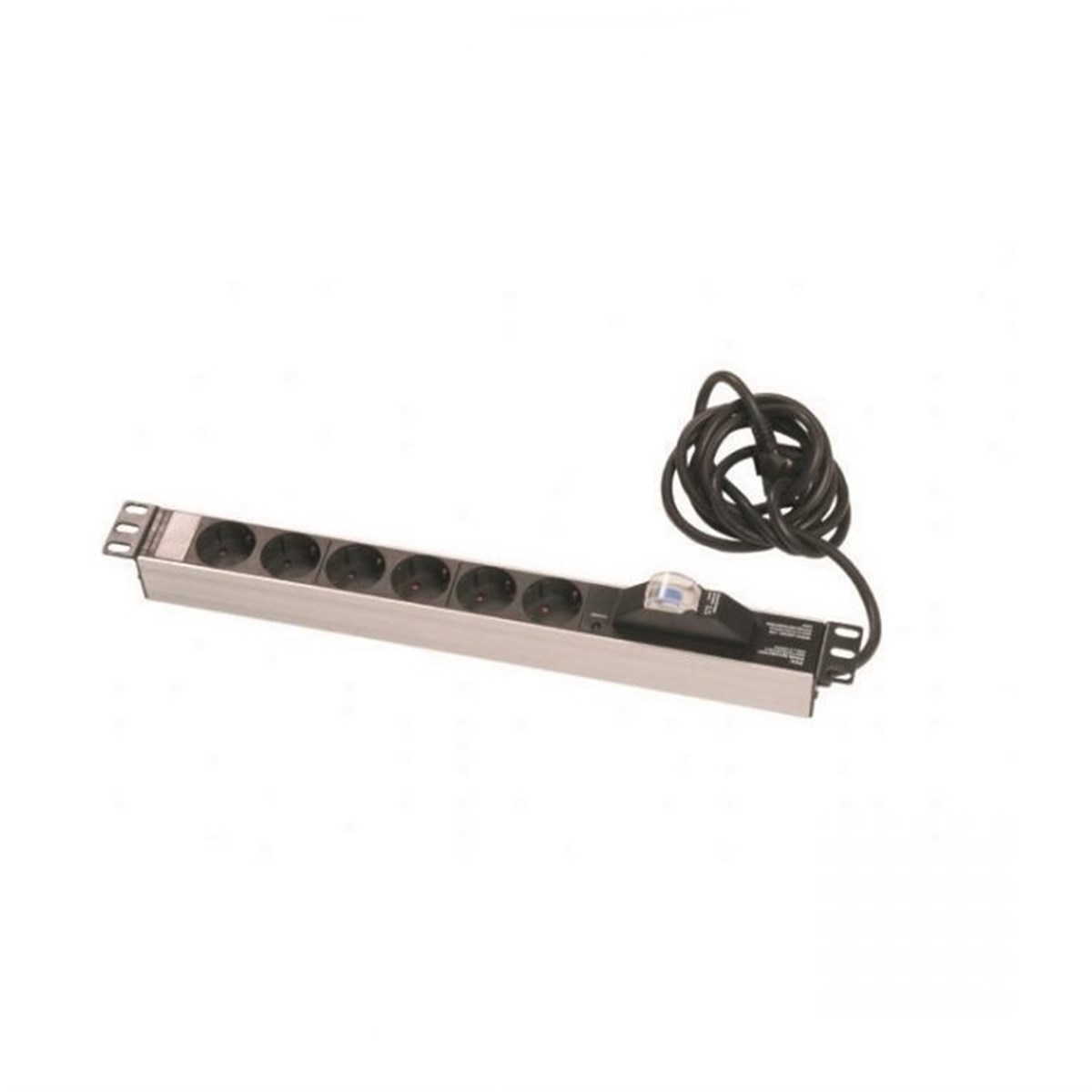 Lastvoice 19'' Rack Kabinet 1U 6'lı Grup Priz