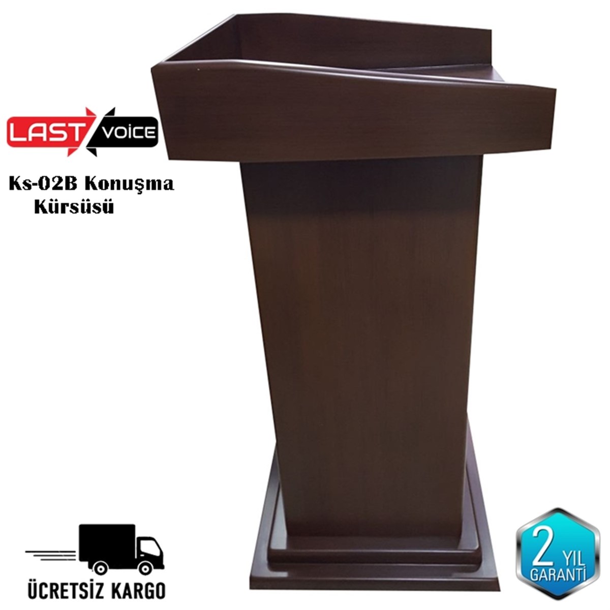 Lastvoice KK-20B Demonte Konuşma Kürsüsü ( Konuşmacı Masası )