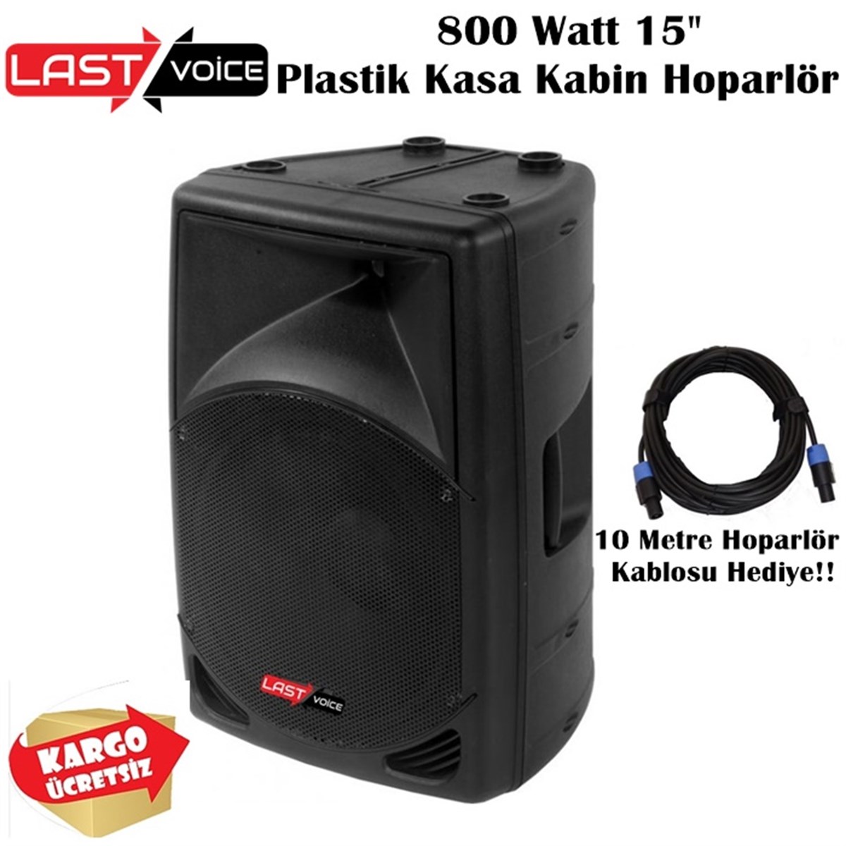 Lastvoice Lv-15 Kabin Hoparlör 15 800 Watt