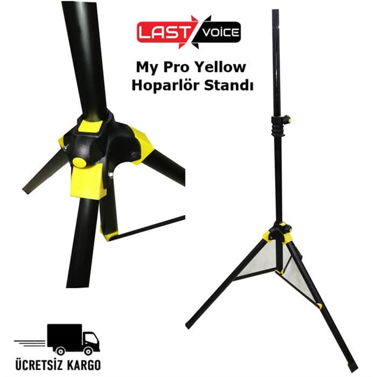 Lastvoice My Pro Yellow Hoparlör Standı Sehpası - Hoparlör Ayağı