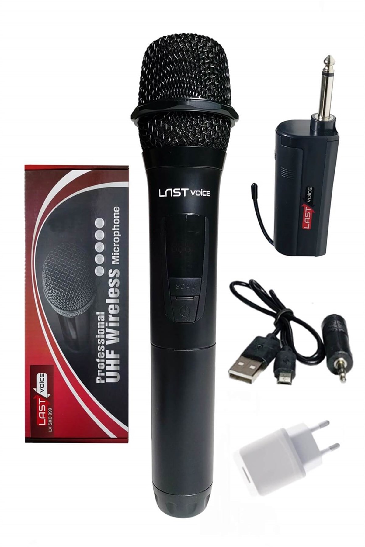 Lastvoice SXC-999E Şarjlı Telsiz Kablosuz EL Mikrofonu