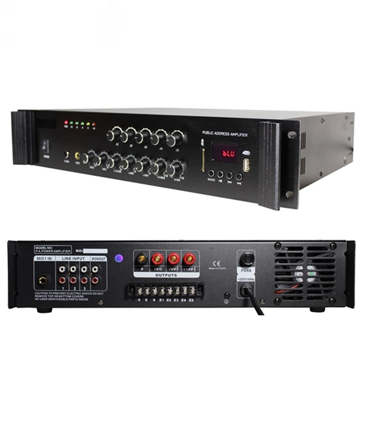 Lastvoice Work XL-5100 - 100 Watt 5 Bölgeli Volüm Kontrol Anfi