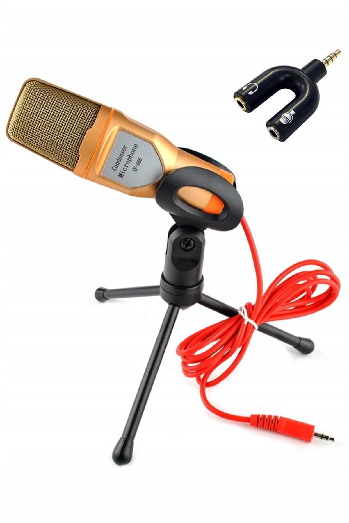 Midex CX-20378G Mobil Condenser Ropörtaj Cep Telefonu Mikrofonu