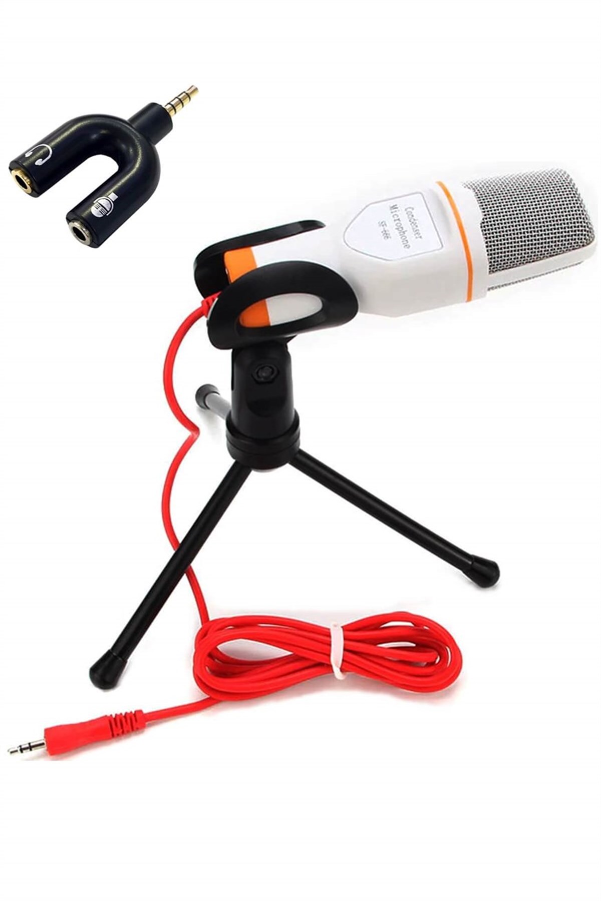 Midex CX-20378W Mobil Condenser Ropörtaj Cep Telefonu Mikrofonu